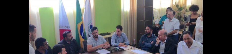 Entrevista coletiva - Christiano Xavier fecha Prefeitura de Santa Luzia para balanço
